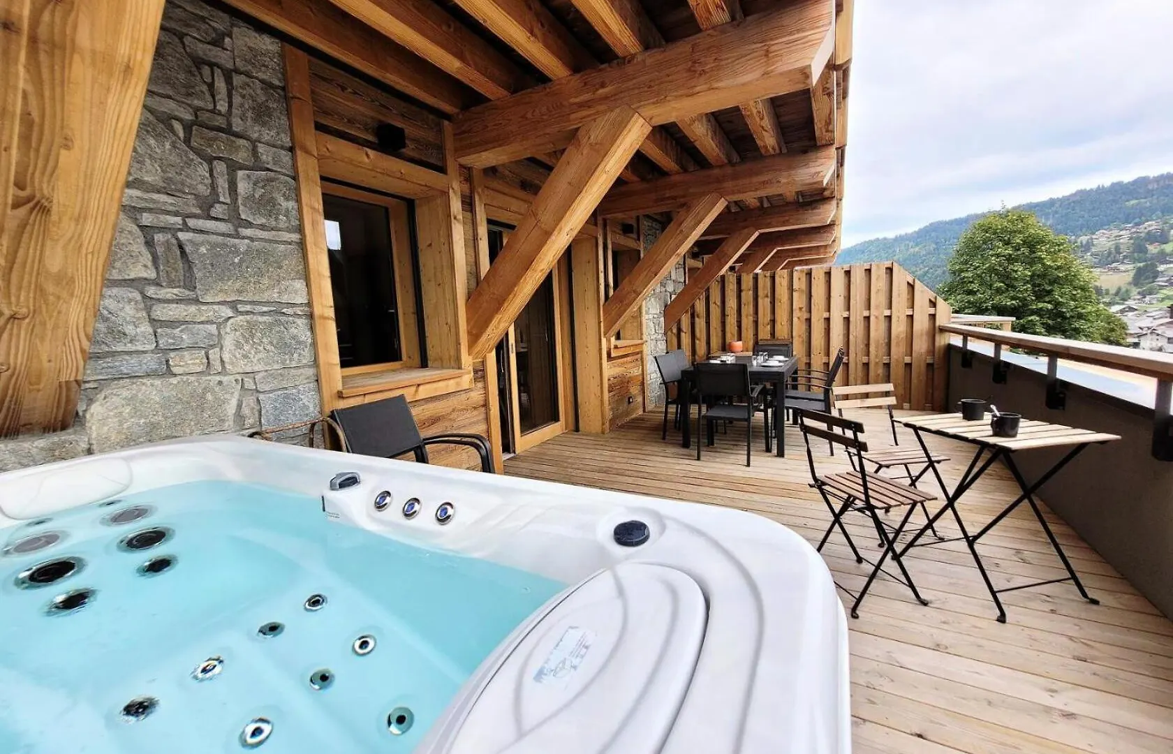Residence Premiere Loge - Appartement Recent, Belle Piece De Vie, Jacuzzi Avec Vue Mae-3441 Les Gets Daire